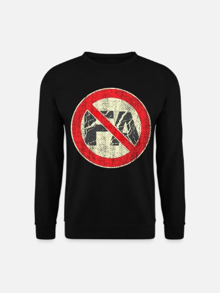 Gegen Faschismus FA - Unisex Pullover - Schwarz