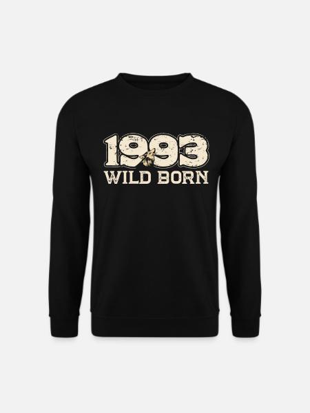 BC 1993 Wild born - Unisex Sweatshirt - black