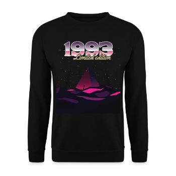 SW 1993 Pyramide Limited Edition - Unisex Pullover - Schwarz - Vorne - Alina (178cm) & Michal (187cm)