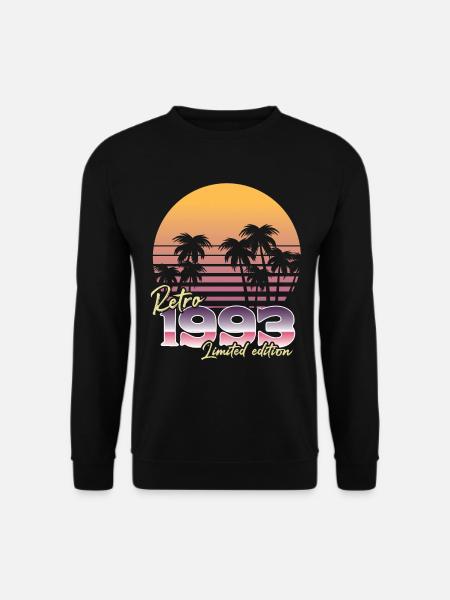 SW 1993 retro begränsad upplaga - Unisextröja - svart