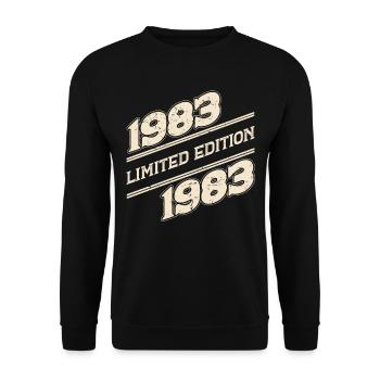 BC 1983 Édition limitée - Sweat-shirt Unisexe - noir - Devant - Alina (178cm) & Michal (187cm)