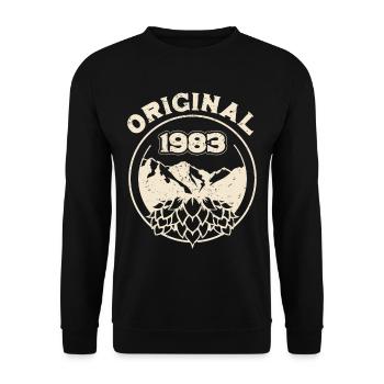 BC 1983 Original - Sweat-shirt Unisexe - noir - Devant - Alina (178cm) & Michal (187cm)