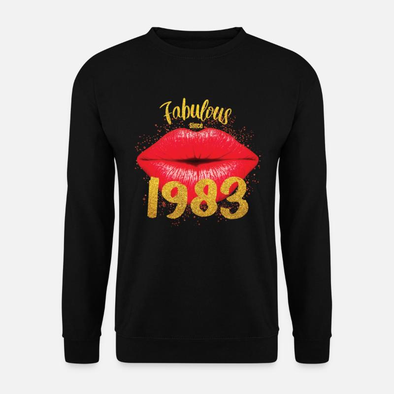 Fabulous since 1983 - Unisex Sweatshirt - black