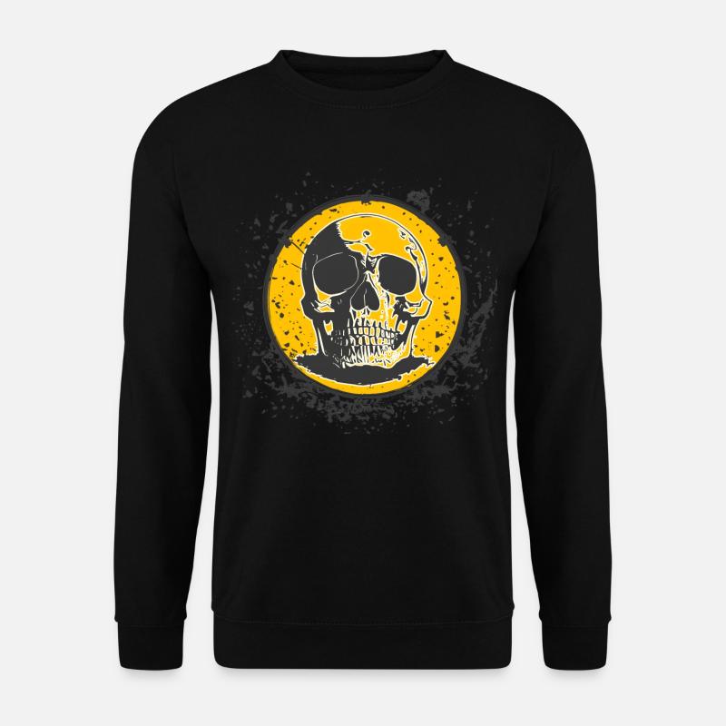 Totenkopf Skull Schädel - Unisex Sweatshirt - black