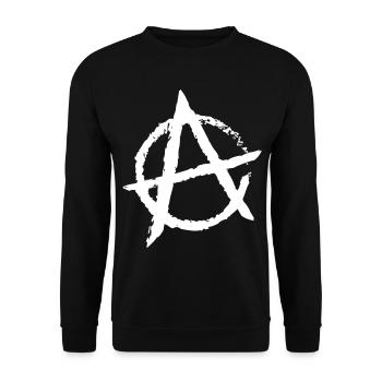 79 Anarchie - Sweat-shirt Unisexe - noir - Devant - Alina (178cm) & Michal (187cm)