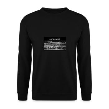 Lumenbeet - Unisex Pullover - Schwarz - Vorne - Alina (178cm) & Michal (187cm)