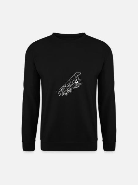 Airplane - Unisex Sweatshirt - black