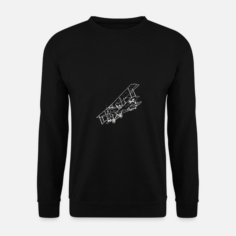 Airplane - Unisex Sweatshirt - black