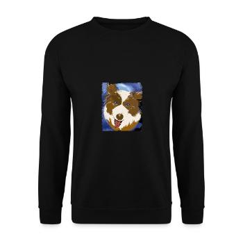Ours Loki - Sweat-shirt Unisexe - noir - Devant - Alina (178cm) & Michal (187cm)