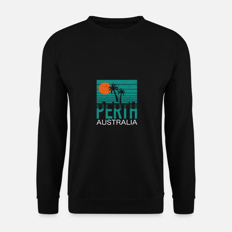 PERTH - AUSTRALIA - Unisex Sweatshirt - black