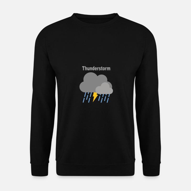 Thunderstorm - Unisex Pullover - Schwarz