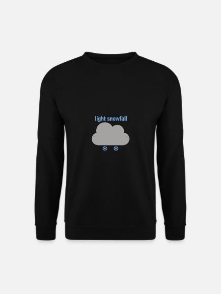Light Snowfall - Unisex Sweatshirt - black