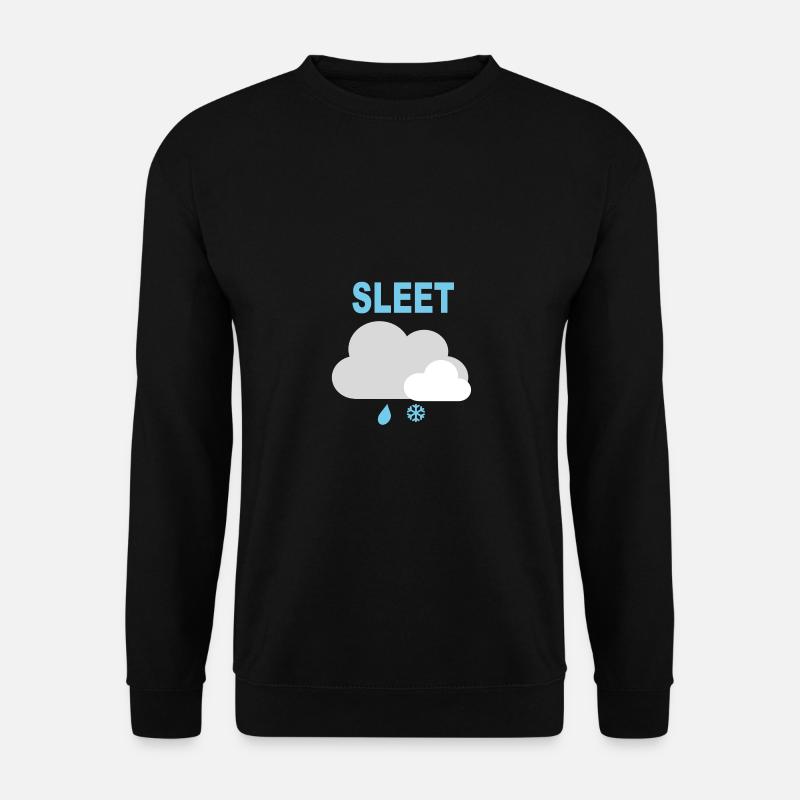 SLEET - Graupel - Unisex Sweatshirt - black