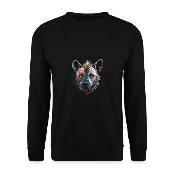 Bad Hyena - Unisex Pullover - Schwarz - Vorne - Alina (178cm) & Michal (187cm)