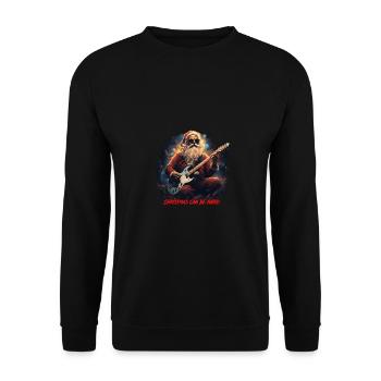 Noël peut être difficile - Sweat-shirt Unisexe - noir - Devant - Alina (178cm) & Michal (187cm)