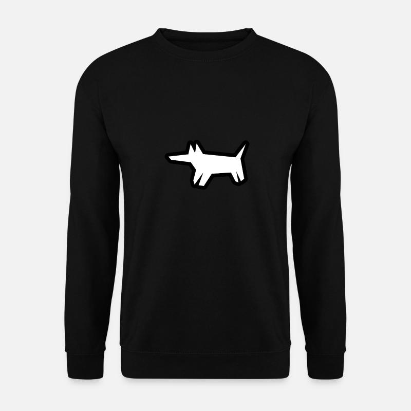 Hund - Unisex Pullover - Schwarz