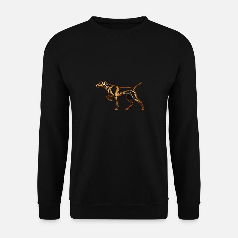 Vizsla Design - Unisex Pullover - Schwarz