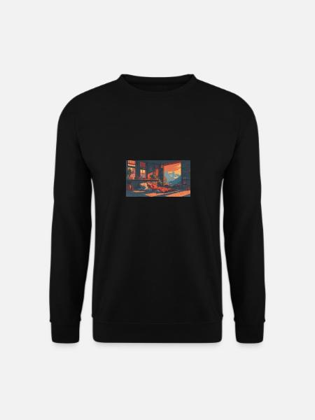 Mattress with a view. - Unisex Sweatshirt - black