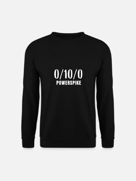 0/10/0 Powerspike - Unisex Pullover - Schwarz