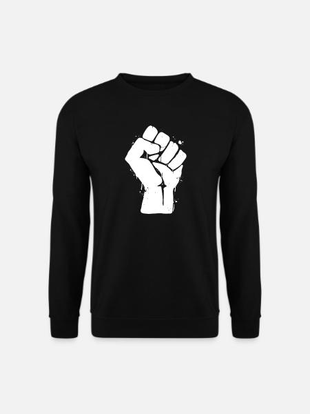 Rebellion Fist - Unisex Pullover - Schwarz
