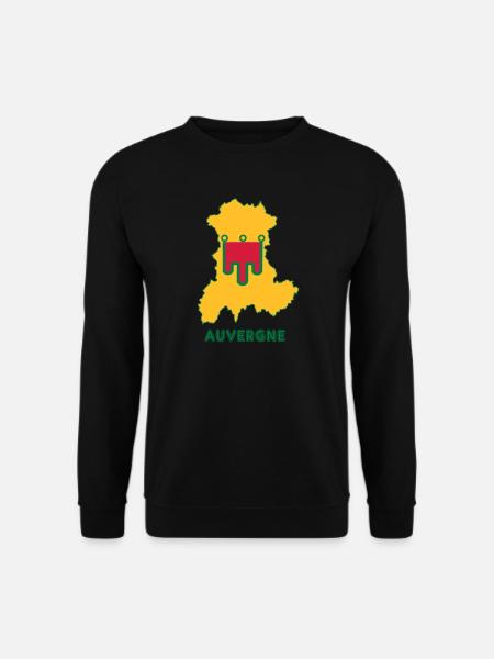 Auvergne - Sweat-shirt Unisexe - noir