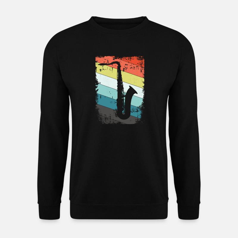 Saxophone saxophone - Unisex Sweatshirt - black