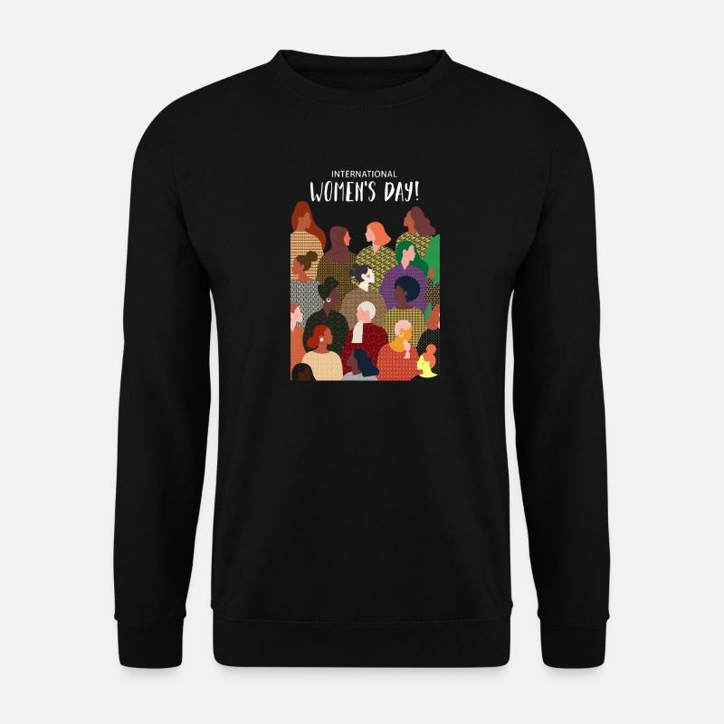 International Women's Day | March 8 - Unisex Sweatshirt - black