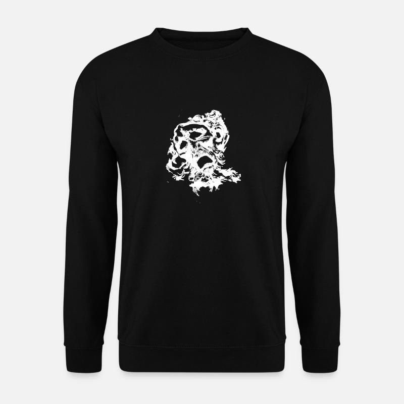 Face white - Unisex Sweatshirt - black