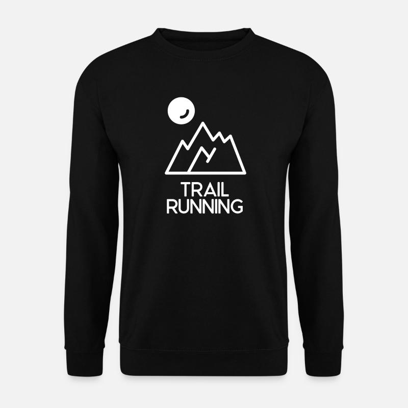 Trail Running - Unisex Sweatshirt - black