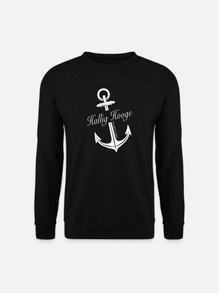 Hallig Hooge - Unisex Pullover - Schwarz