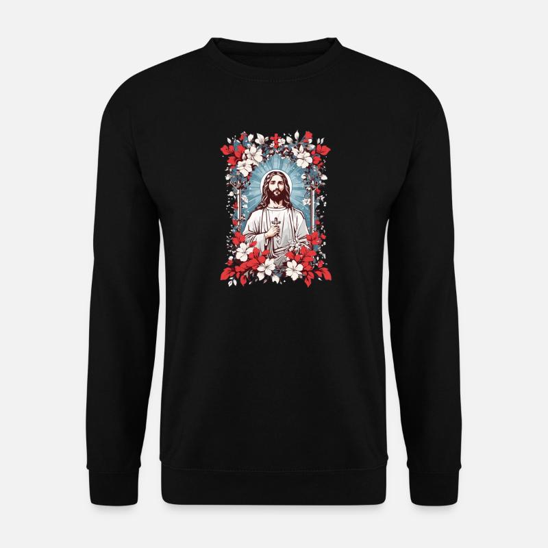 Jesus Christus - Unisex Pullover - Schwarz