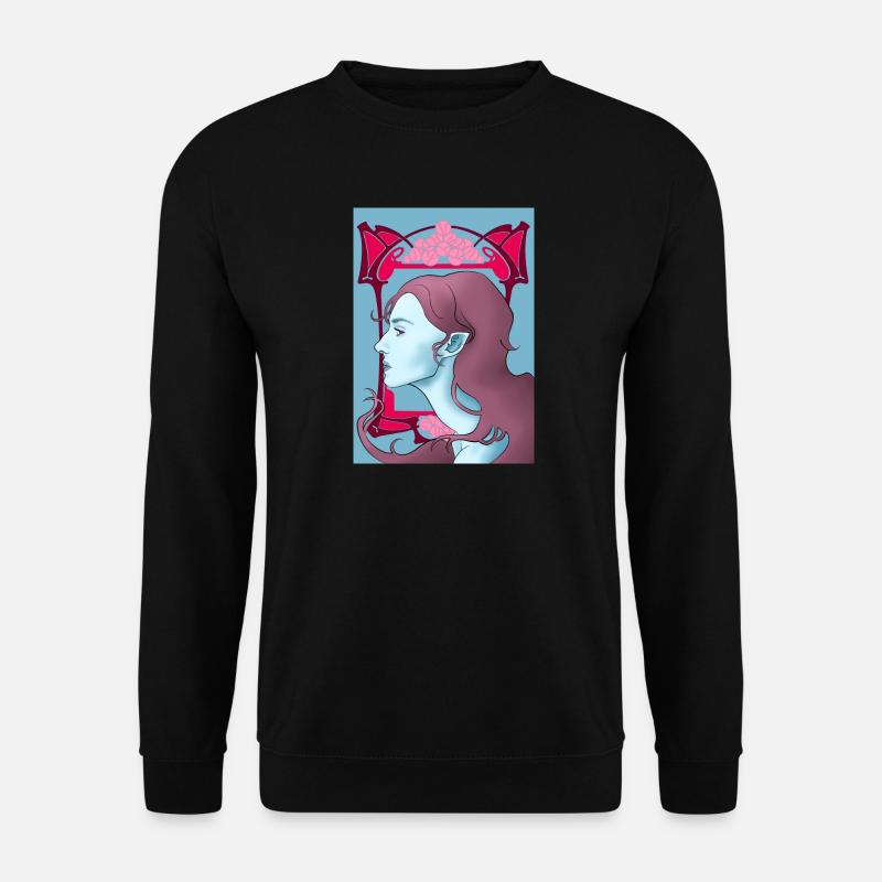 Art Nouveau Vampire - Unisex Sweatshirt - black