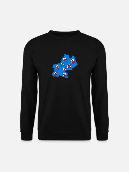 Midi-Pyrénées Region - Unisex Sweatshirt - black