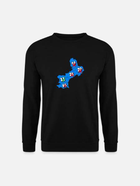 Languedoc Roussillon Region - Unisex Sweatshirt - black