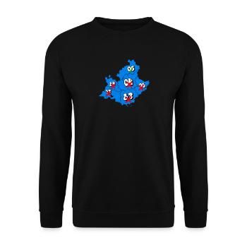 PACA Region - Unisex Sweatshirt - black - Front - Alina (178cm) & Michal (187cm)