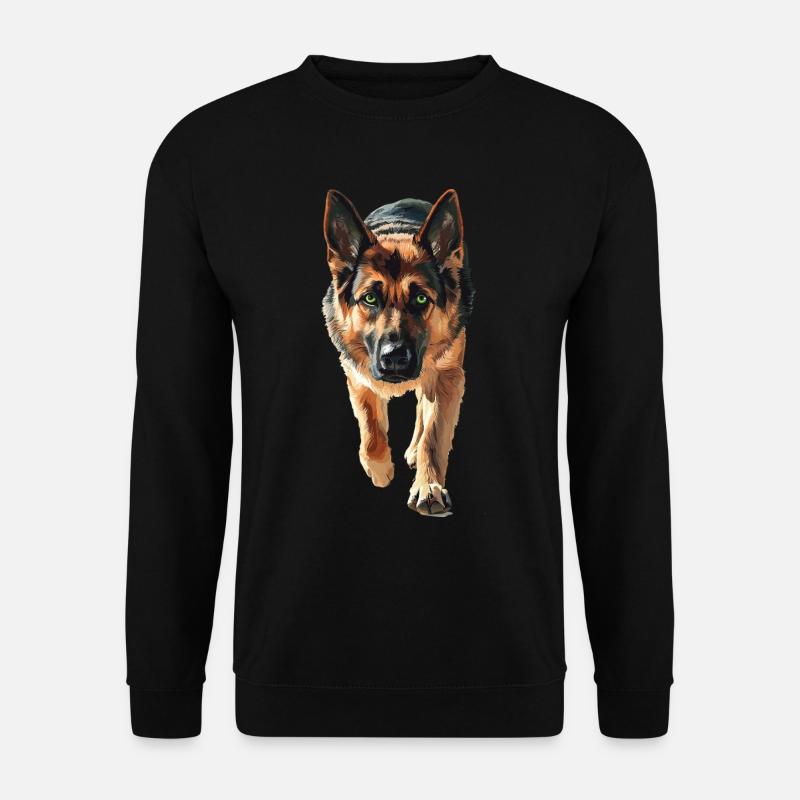 Deutscher Schäferhund - Unisex Pullover - Schwarz