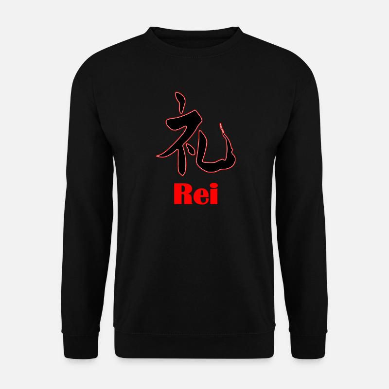 Bushidō Value: Rei – Reverence in Style - Unisex Sweatshirt - black