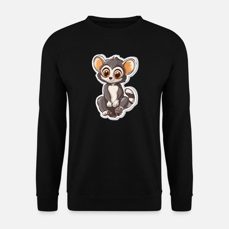 lemur - Unisex Sweatshirt - black