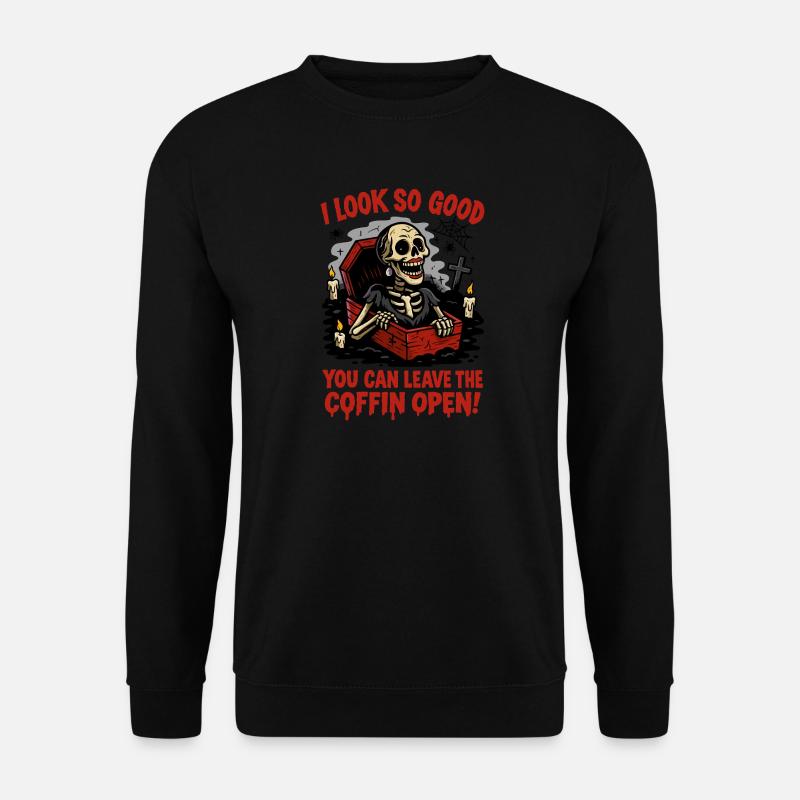 Open Coffin Style - Unisex Sweatshirt - black