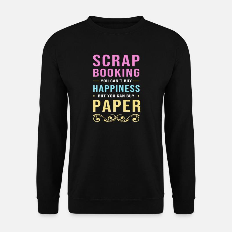 Scrapbooking Scrapbook - Unisex Sweatshirt - black