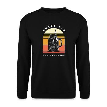 Chai Tee - Unisex Pullover - Schwarz - Vorne - Alina (178cm) & Michal (187cm)