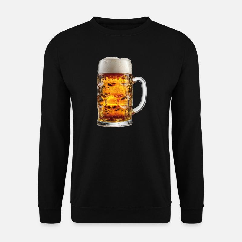 Bier Krug Bierkrug - Unisex Pullover - Schwarz