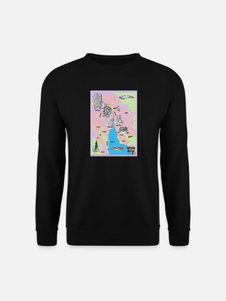 Stadt Zürich - Unisex Pullover - Schwarz