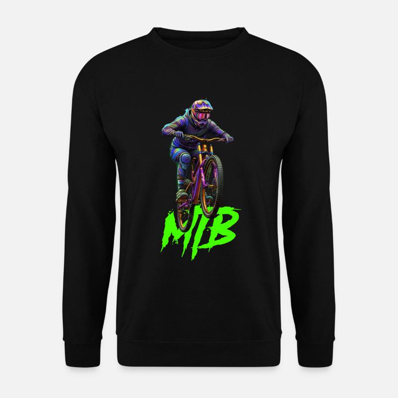 MTB bike - Unisex Pullover - Schwarz
