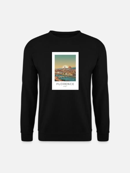 Dusk over Florence Cathedral - Unisex Sweatshirt - black