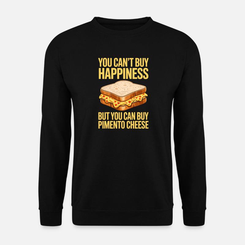 Pimento Cheese Sandwich Golf Gift - Unisex Sweatshirt - black