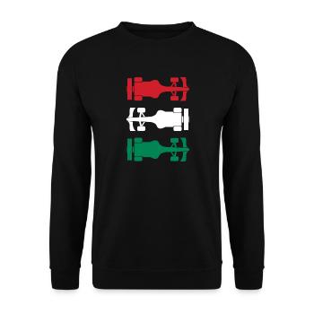 Formule Hongrie Formel Racing Ungarn - Sweat-shirt Unisexe - noir - Devant - Alina (178cm) & Michal (187cm)