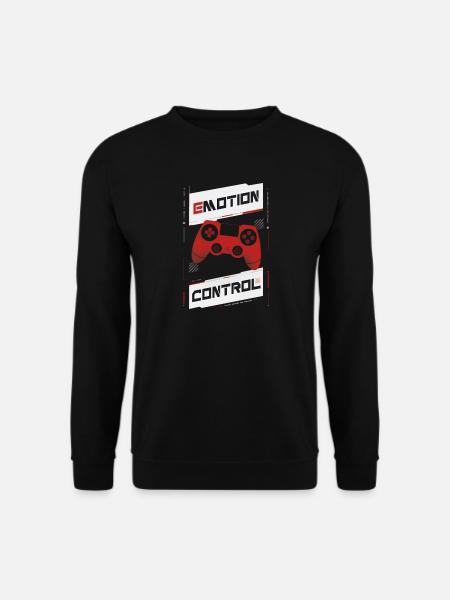 eMOTION CONTROL - Unisex Pullover - Schwarz