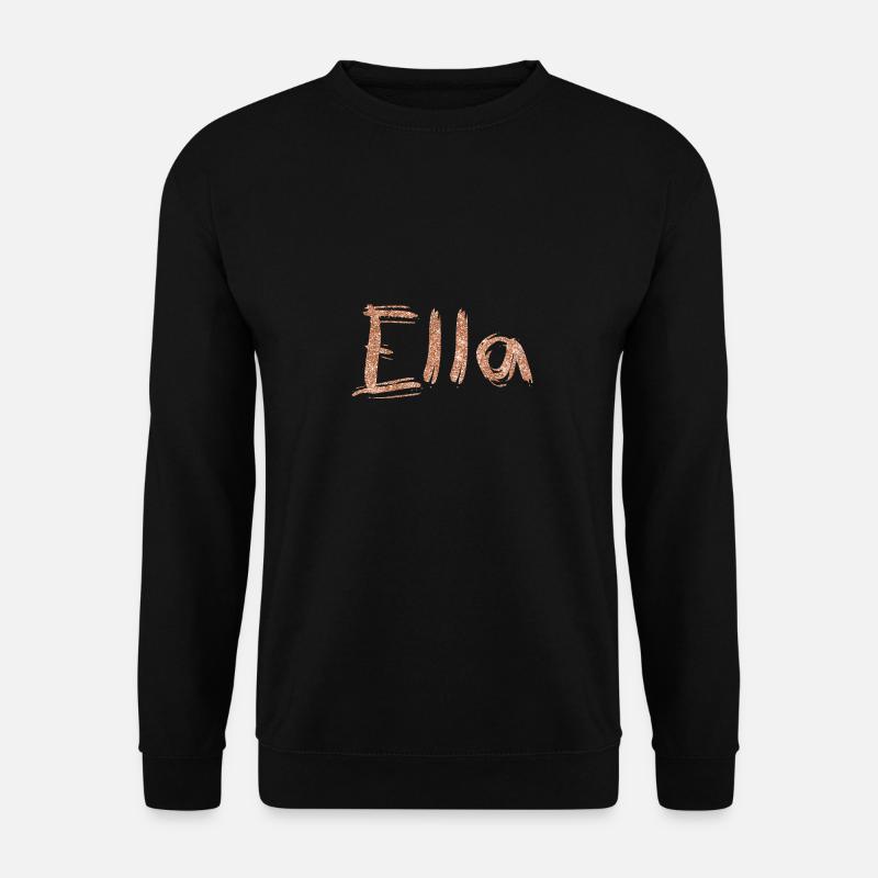 Name lettering Ella - Unisex Sweatshirt - black