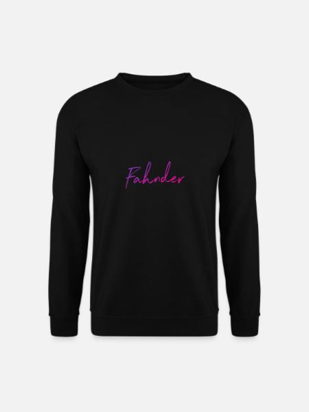 FAHNDER - Unisex Pullover - Schwarz